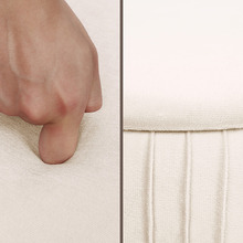 Kiara Velvet Storage Ottoman